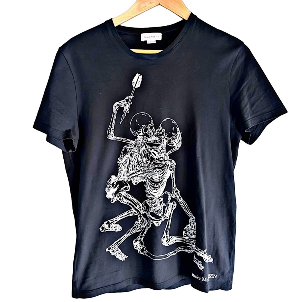 Authentic Vintage Alexander McQueen Black Skull Lovin’ Tee